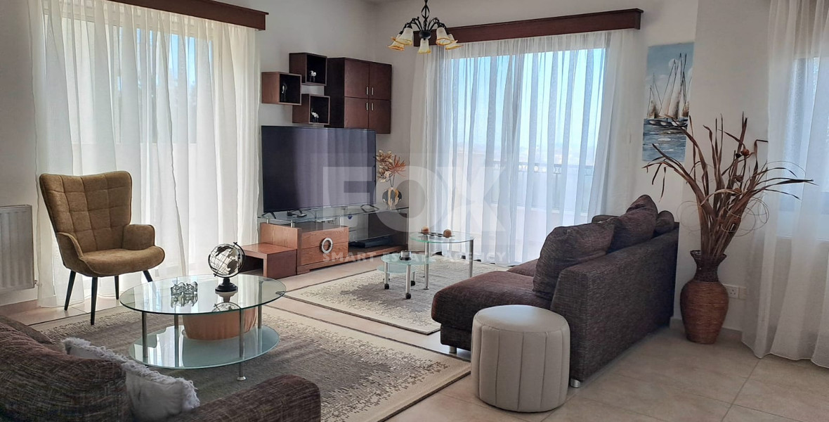 Detached Four Bedroom Villa with Private Pool in Tsada For Rent