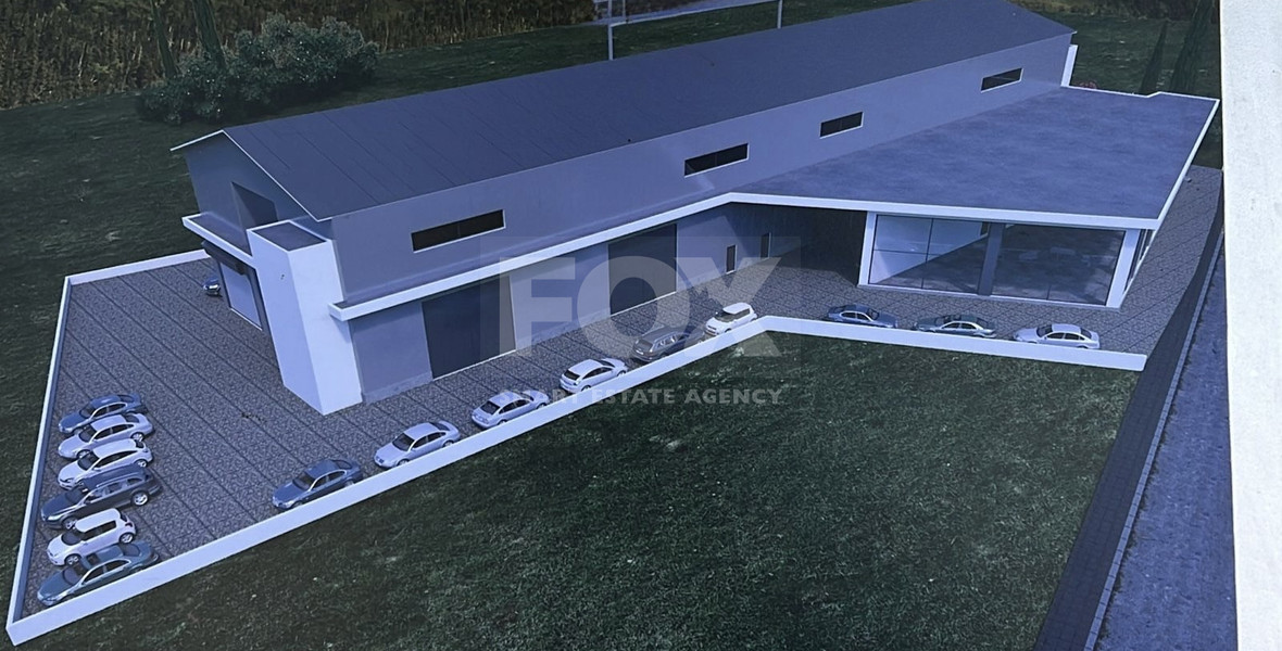 For sale New Modern Warehouse Under Construction – Prime Industrial Area of Agios Sylas