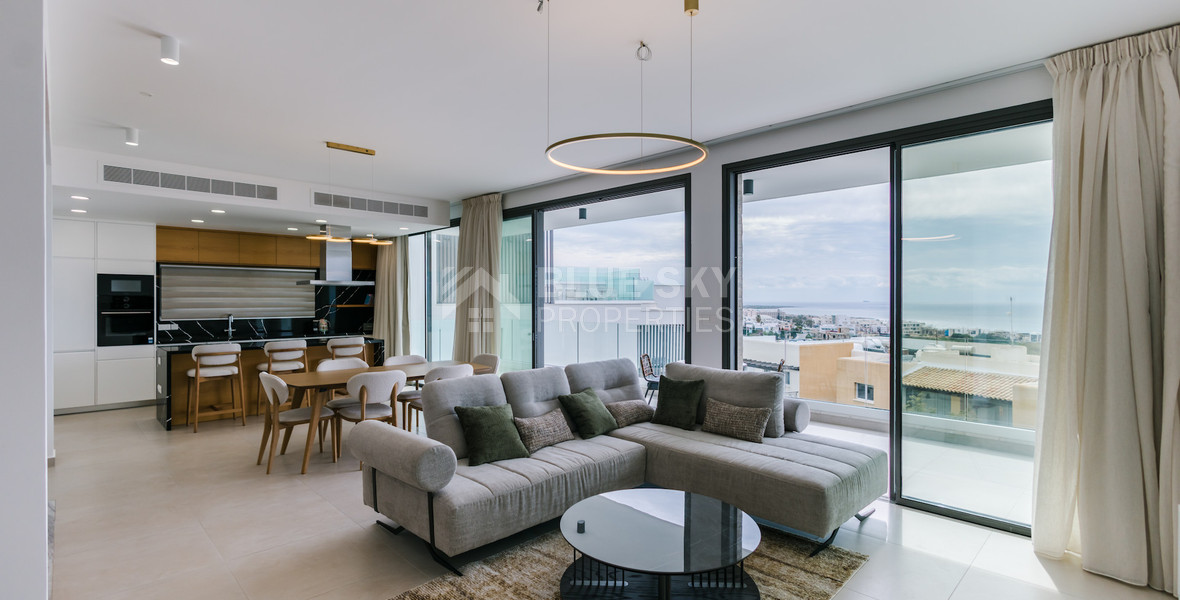 Resale three Bedroom Sea View Villas in Chloraka, Paphos – Completed & No VAT