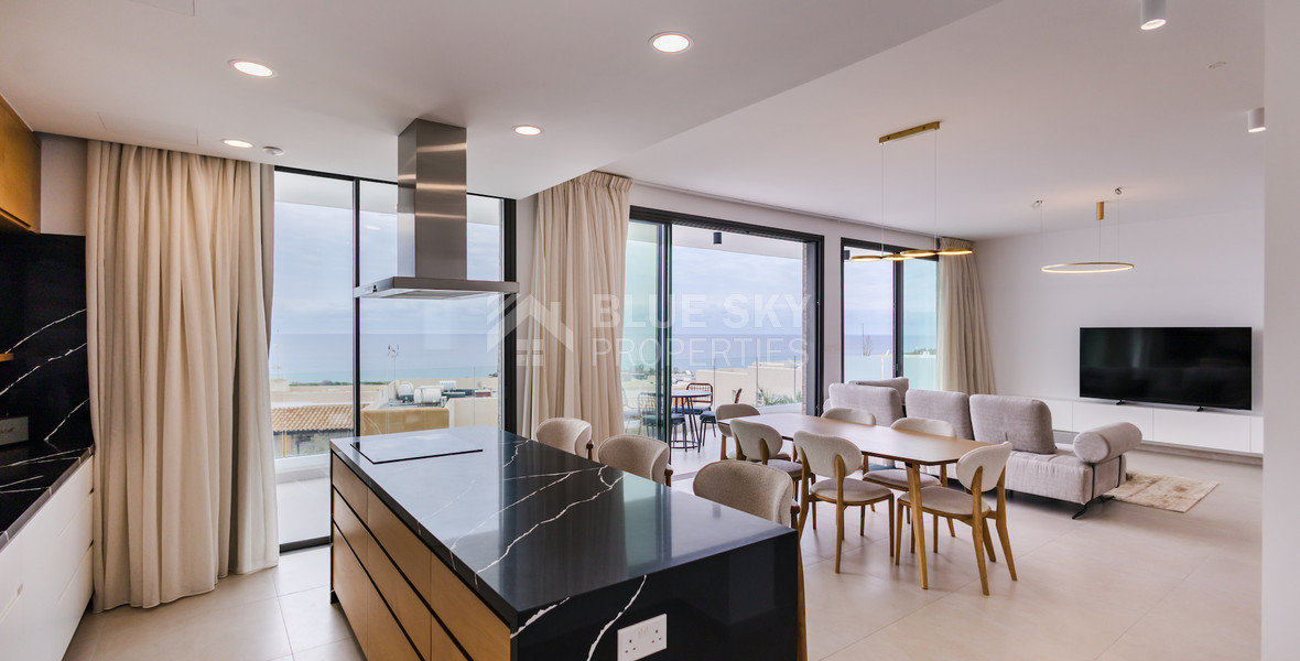 Resale three Bedroom Sea View Villas in Chloraka, Paphos – Completed & No VAT