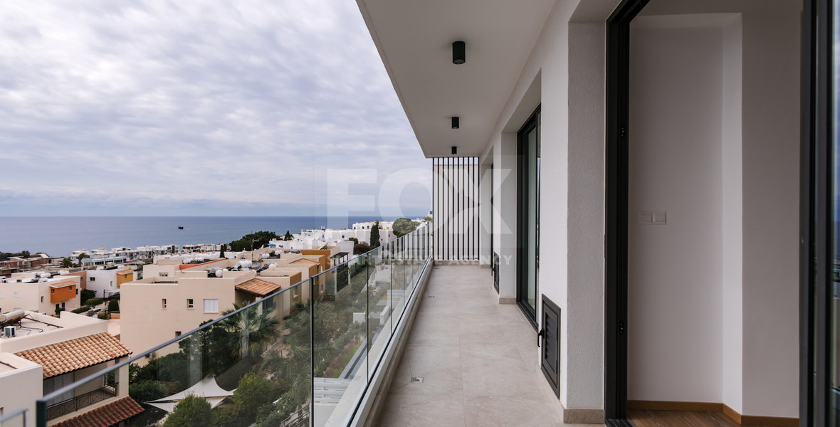 Resale three Bedroom Sea View Villas in Chloraka, Paphos – Completed & No VAT