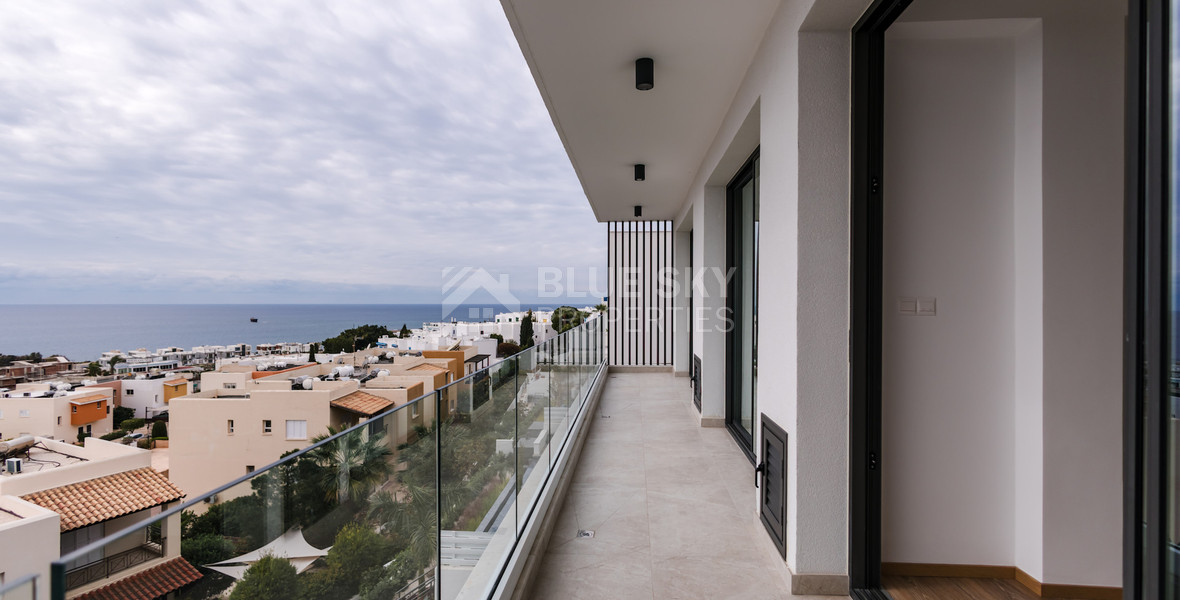 Resale three Bedroom Sea View Villas in Chloraka, Paphos – Completed & No VAT