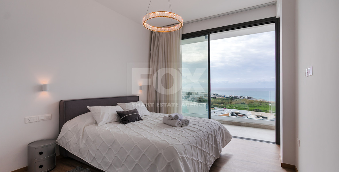 Resale three Bedroom Sea View Villas in Chloraka, Paphos – Completed & No VAT