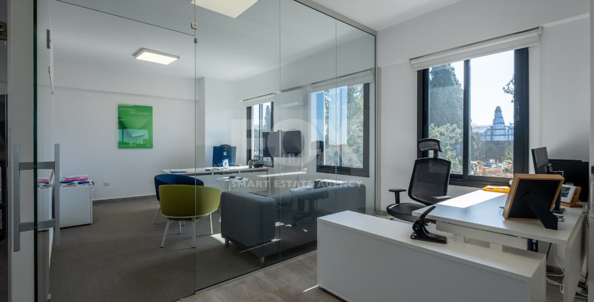 Modern Two-Floor Office for Rent – Central Paphos
