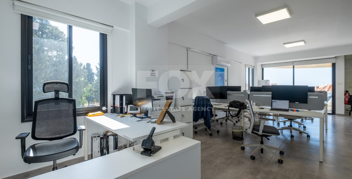 Modern Two-Floor Office for Rent – Central Paphos