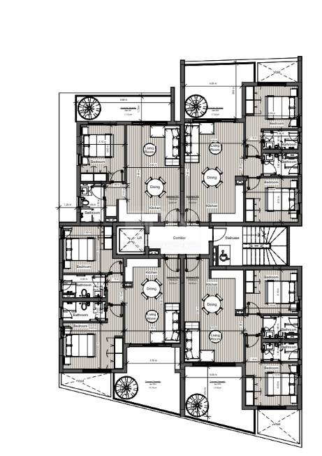 Luxury Top Floor 2-Bedroom Apartment with Expansive Roof Garden For Sale in Mesa Geitonia, Limassol