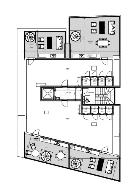 Elegant Top Floor 2-Bedroom Apartment with Private Roof Garden For Sale in Mesa Geitonia, Limassol