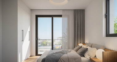 Stylish Top Floor 2-Bedroom Apartment with Private Roof Garden For Sale in Mesa Geitonia,  Limassol