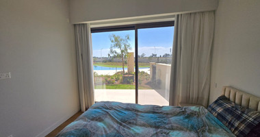 Prestigious Golf Resort Living: Two-Bedroom Ground-Floor Apartment for Rent in Limassol Greens