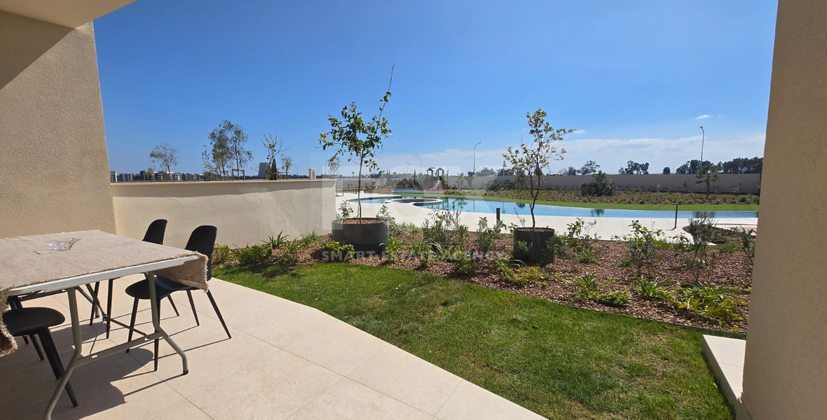 Prestigious Golf Resort Living: Two-Bedroom Ground-Floor Apartment for Rent in Limassol Greens