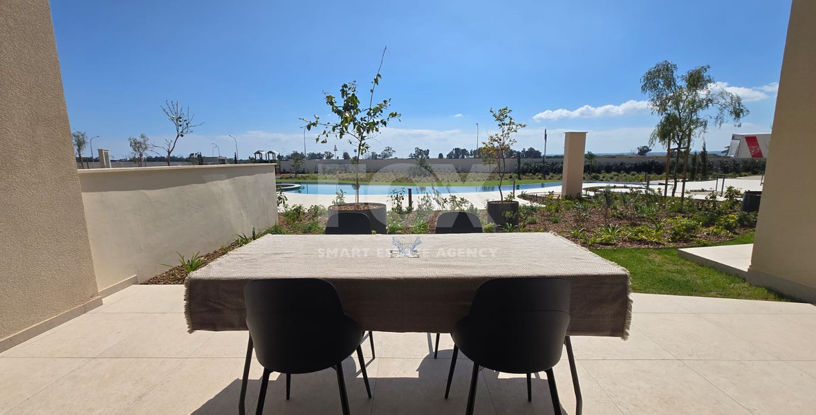 Prestigious Golf Resort Living: Two-Bedroom Ground-Floor Apartment for Rent in Limassol Greens