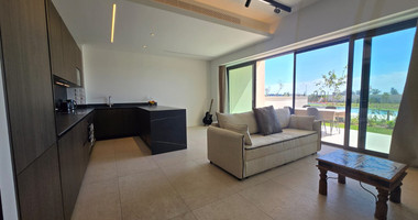 Prestigious Golf Resort Living: Two-Bedroom Ground-Floor Apartment for Rent in Limassol Greens