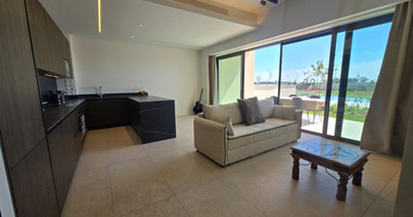 Prestigious Golf Resort Living: Two-Bedroom Ground-Floor Apartment for Rent in Limassol Greens