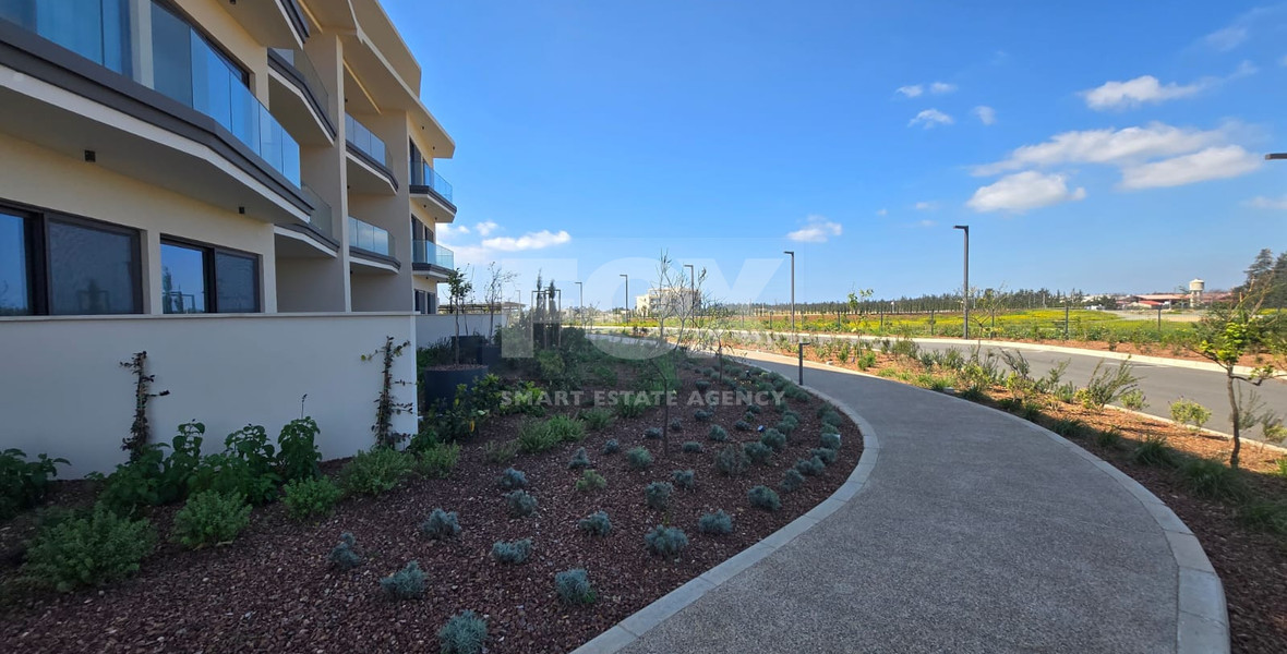 Prestigious Golf Resort Living: Two-Bedroom Ground-Floor Apartment for Rent in Limassol Greens