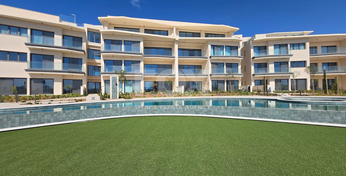 Prestigious Golf Resort Living: Two-Bedroom Ground-Floor Apartment for Rent in Limassol Greens