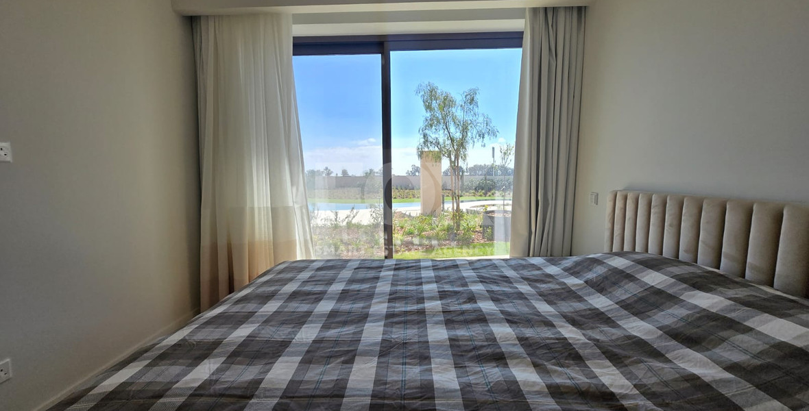 Prestigious Golf Resort Living: Two-Bedroom Ground-Floor Apartment for Rent in Limassol Greens