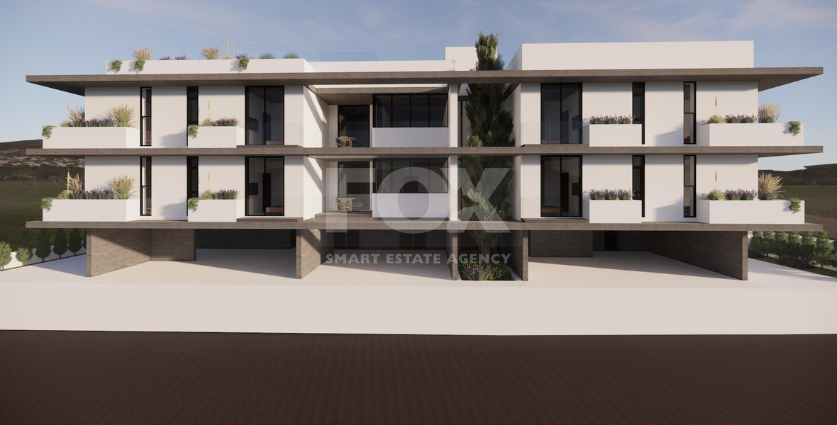 Long-Term Rental for a two bedrooms Apartment in Kato Paphos –  with & Rooftop Pool