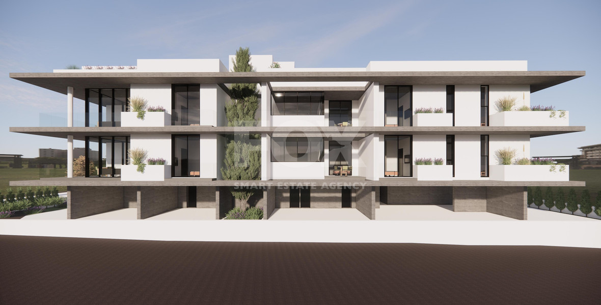 Long-Term Rental for a two bedrooms Apartment in Kato Paphos –  with & Rooftop Pool