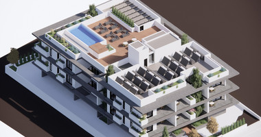 Long-Term Rental for a two bedrooms Apartment in Kato Paphos –  with & Rooftop Pool