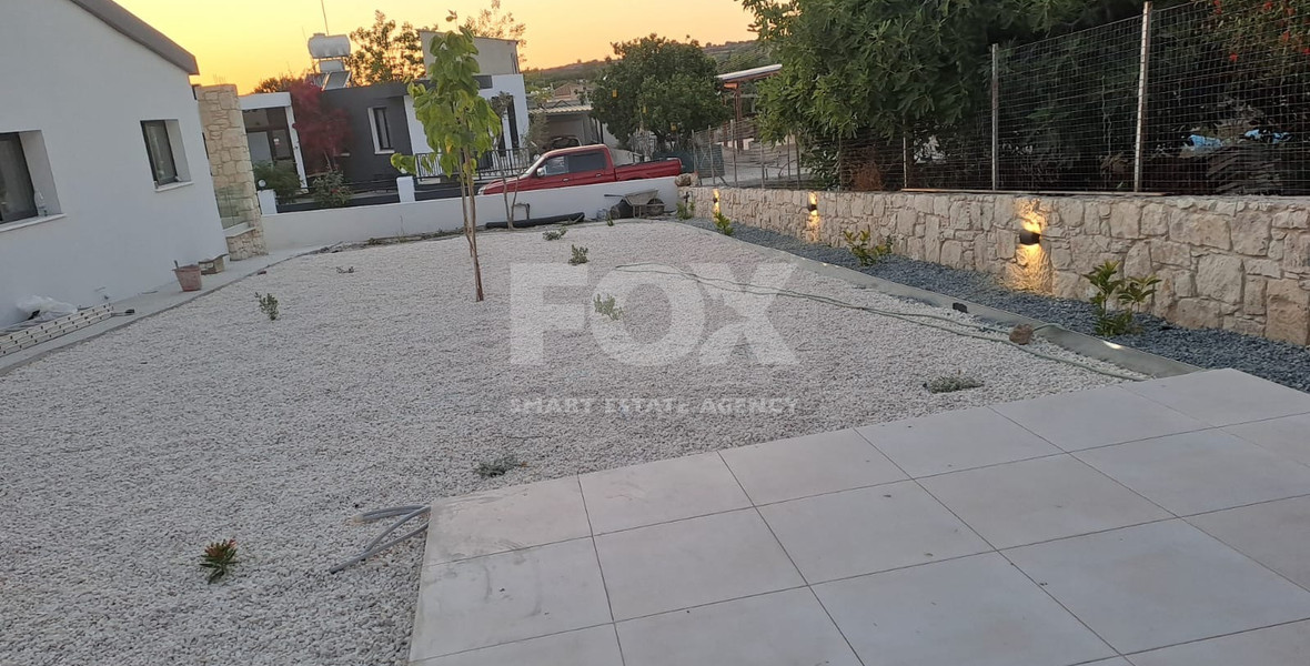 For sale traditional  three Bed Bungalow in Polemi | Fully Renovated & Extended | NO VAT