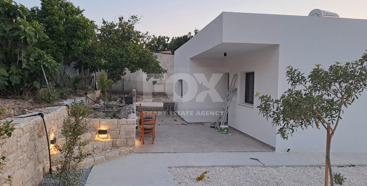 For sale traditional  three Bed Bungalow in Polemi | Fully Renovated & Extended | NO VAT