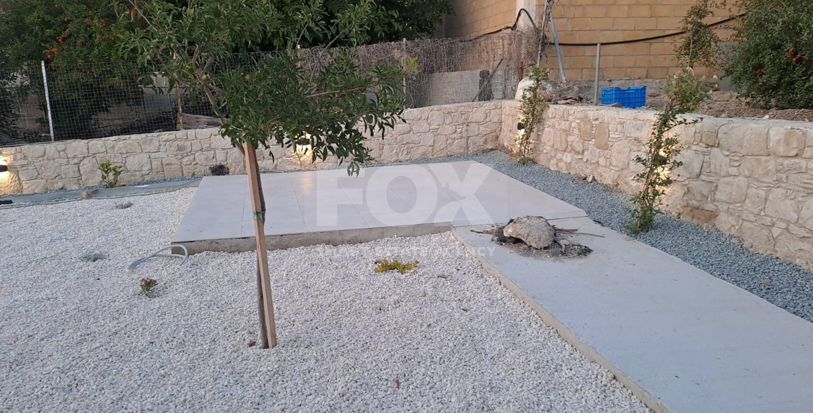 For sale traditional  three Bed Bungalow in Polemi | Fully Renovated & Extended | NO VAT