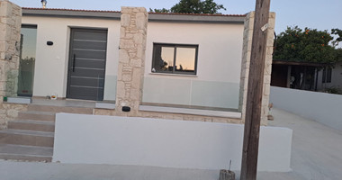 For sale traditional  three Bed Bungalow in Polemi | Fully Renovated & Extended | NO VAT