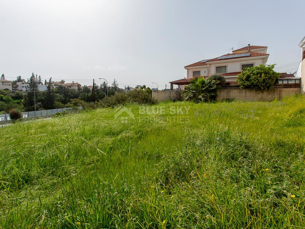 Residential Plot for Sale in Agia Paraskevi, Germasogeia – Prime Location