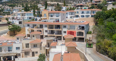 Affordable Studio Apartment for Sale in Peyia, Paphos – Sea View & Pool- Seperate title deed is  available