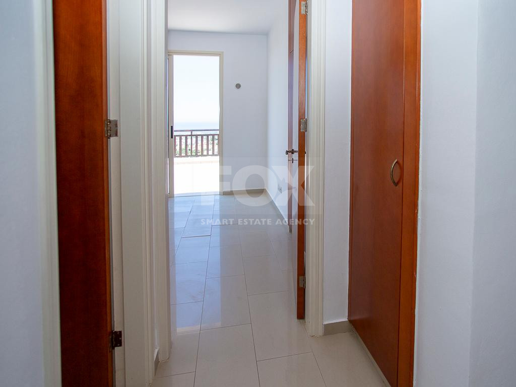 Two Bedroom Apartment for Sale in Pegeia, Paphos – Sea View, Pool & Veranda