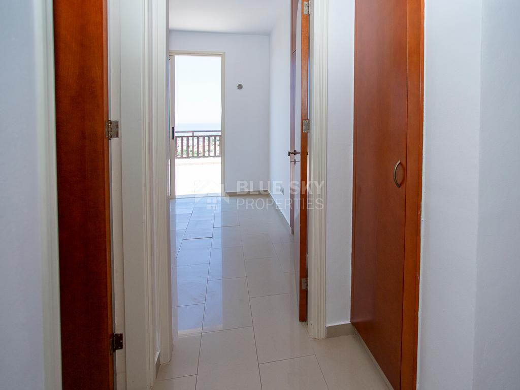 Two Bedroom Apartment for Sale in Pegeia, Paphos – Sea View, Pool & Veranda