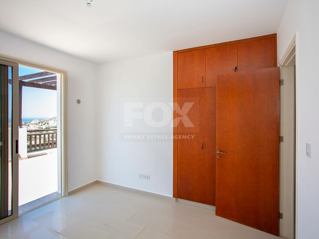 Two Bedroom Apartment for Sale in Pegeia, Paphos – Sea View, Pool & Veranda