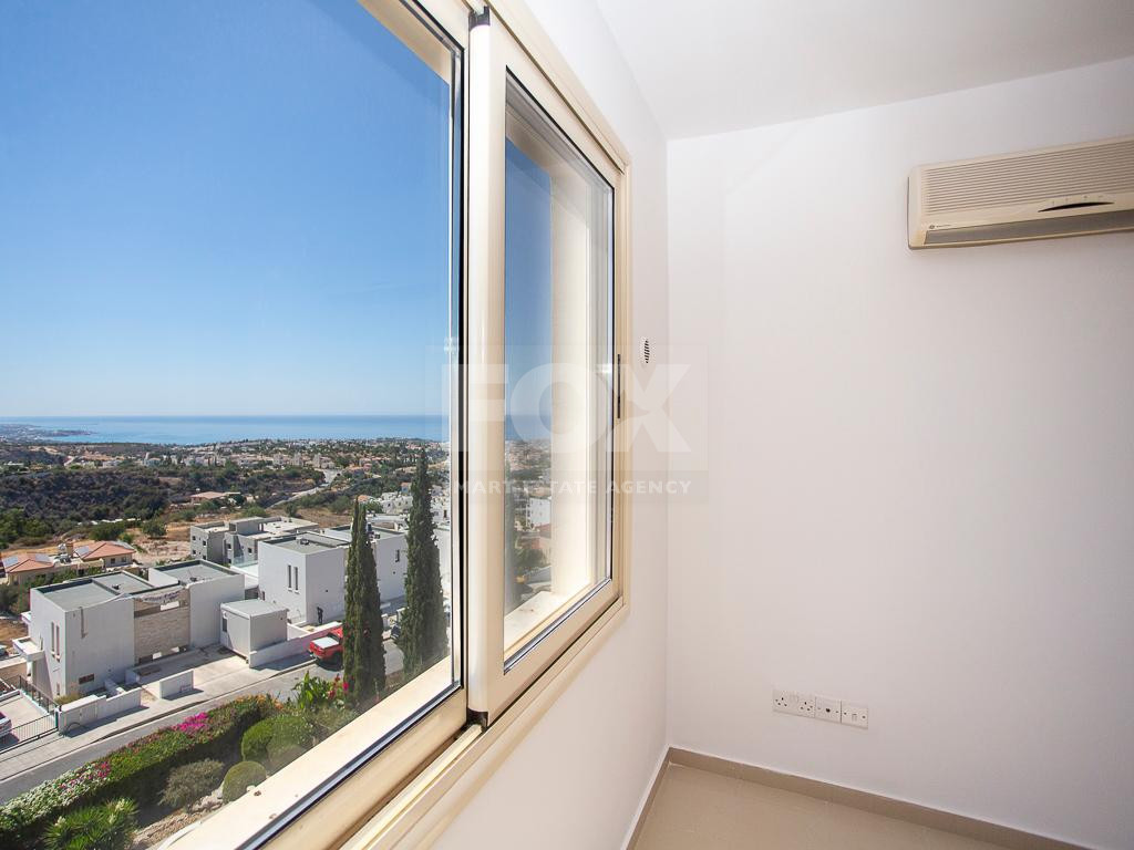 Two Bedroom Apartment for Sale in Pegeia, Paphos – Sea View, Pool & Veranda