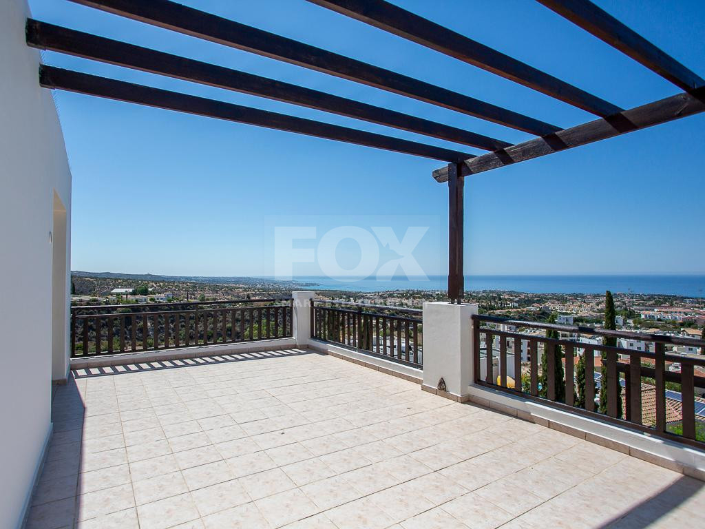 Two Bedroom Apartment for Sale in Pegeia, Paphos – Sea View, Pool & Veranda