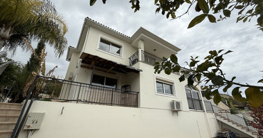 For Rent Bright and Spacious Four-Bedroom Detached House with swimming pool in Agios Tychonas