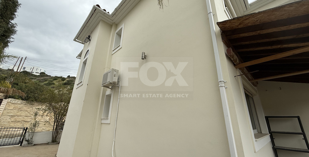 For Rent Bright and Spacious Four-Bedroom Detached House with swimming pool in Agios Tychonas