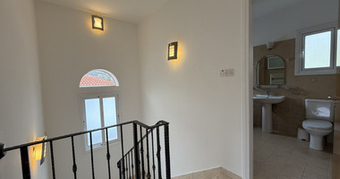 For Rent Bright and Spacious Four-Bedroom Detached House with swimming pool in Agios Tychonas