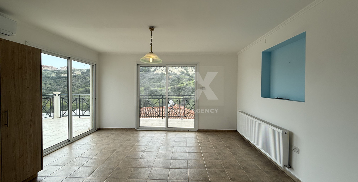 For Rent Bright and Spacious Four-Bedroom Detached House with swimming pool in Agios Tychonas