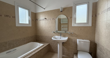 For Rent Bright and Spacious Four-Bedroom Detached House with swimming pool in Agios Tychonas