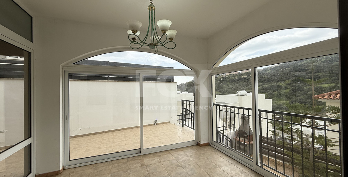 For Rent Bright and Spacious Four-Bedroom Detached House with swimming pool in Agios Tychonas