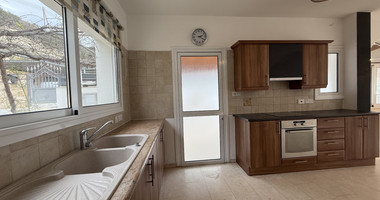 For Rent Bright and Spacious Four-Bedroom Detached House with swimming pool in Agios Tychonas