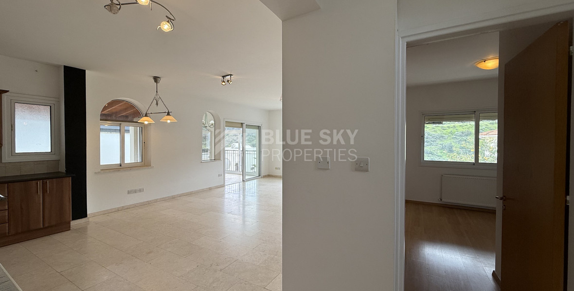 For Rent Bright and Spacious Four-Bedroom Detached House with swimming pool in Agios Tychonas