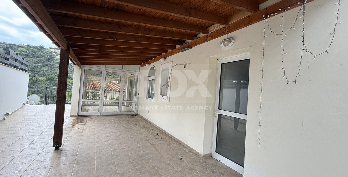 For Rent Bright and Spacious Four-Bedroom Detached House with swimming pool in Agios Tychonas