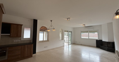 For Rent Bright and Spacious Four-Bedroom Detached House with swimming pool in Agios Tychonas