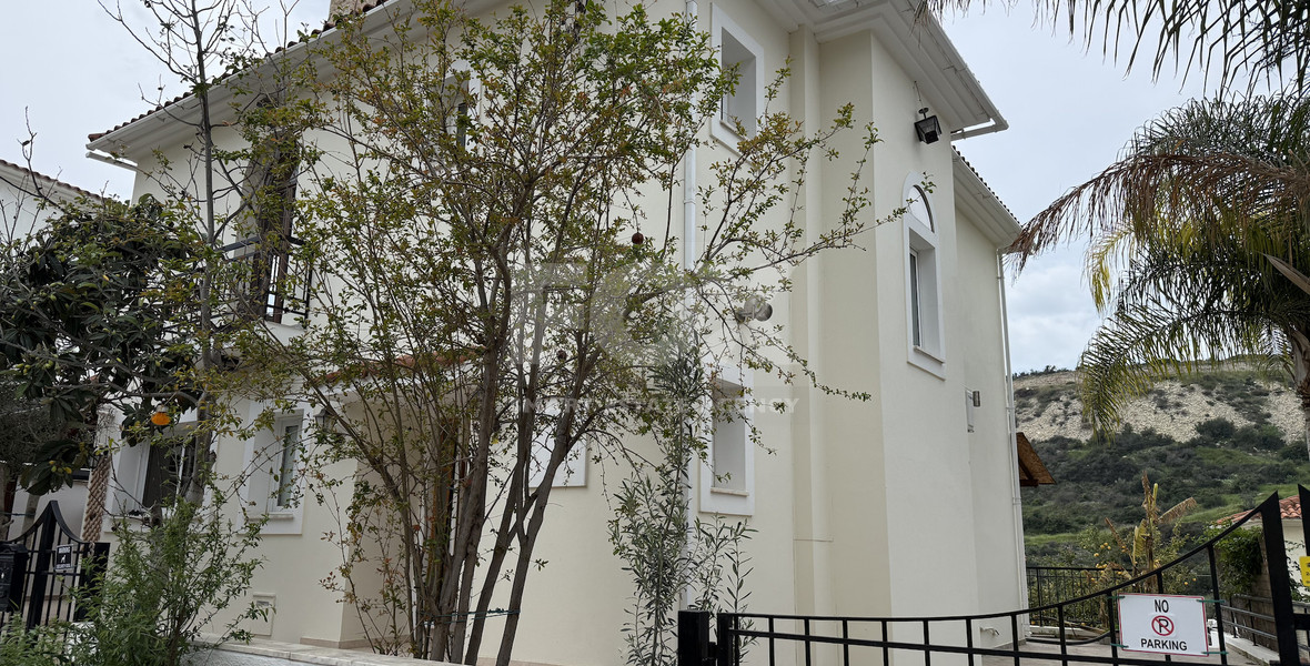 For Rent Bright and Spacious Four-Bedroom Detached House with swimming pool in Agios Tychonas