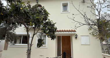 For Rent Bright and Spacious Four-Bedroom Detached House with swimming pool in Agios Tychonas