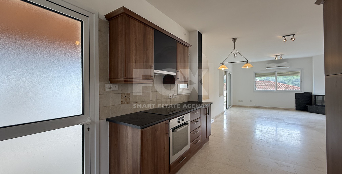 For Rent Bright and Spacious Four-Bedroom Detached House with swimming pool in Agios Tychonas