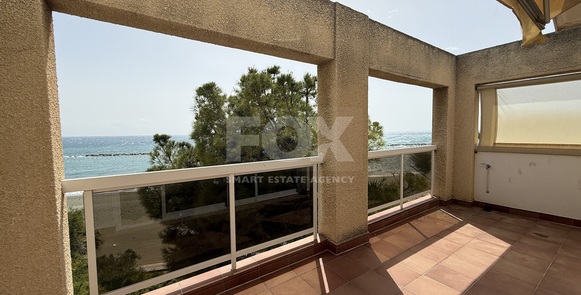 For Rent Rare Beachfront Townhouse in Limassol – A Unique Gem