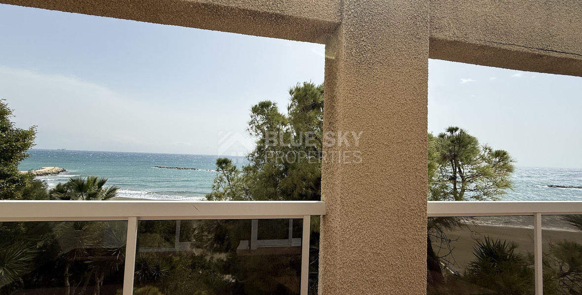 For Rent Rare Beachfront Townhouse in Limassol – A Unique Gem