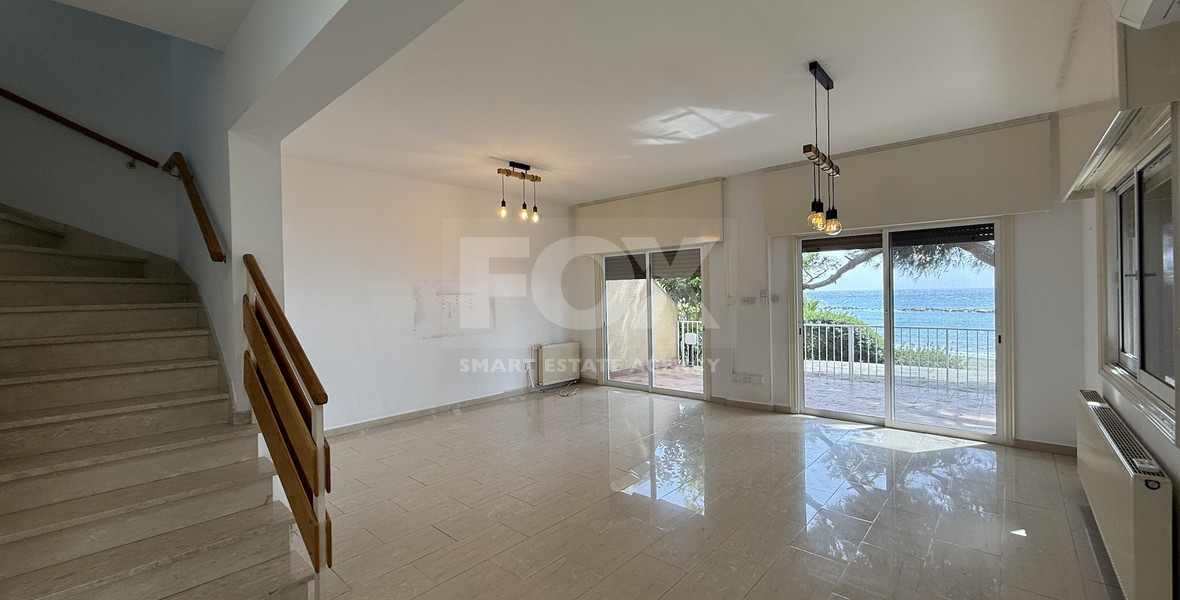 For Rent Rare Beachfront Townhouse in Limassol – A Unique Gem